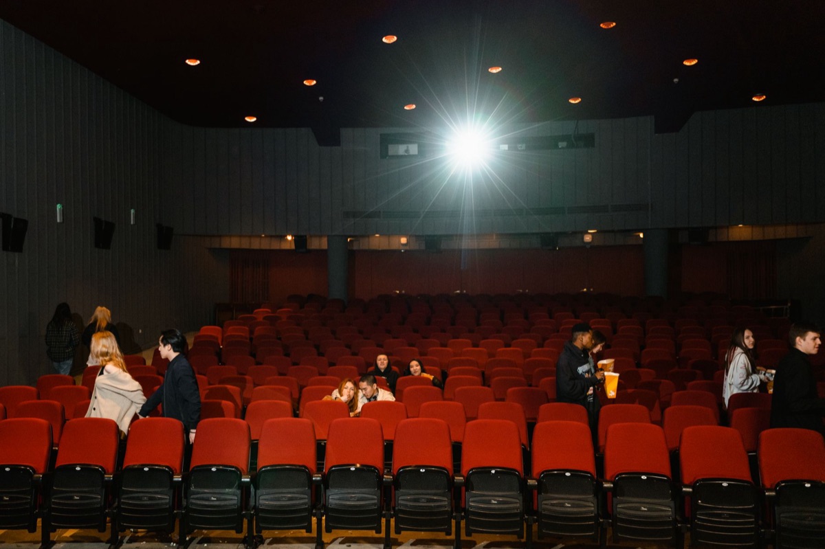 Interni di una sala cinematografica coreana