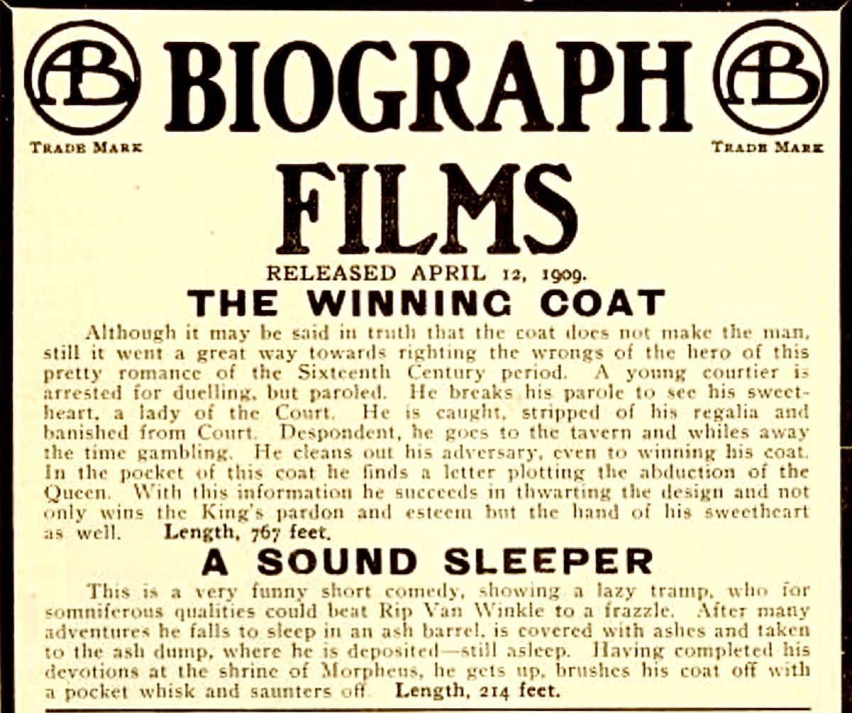 Film reel with notes