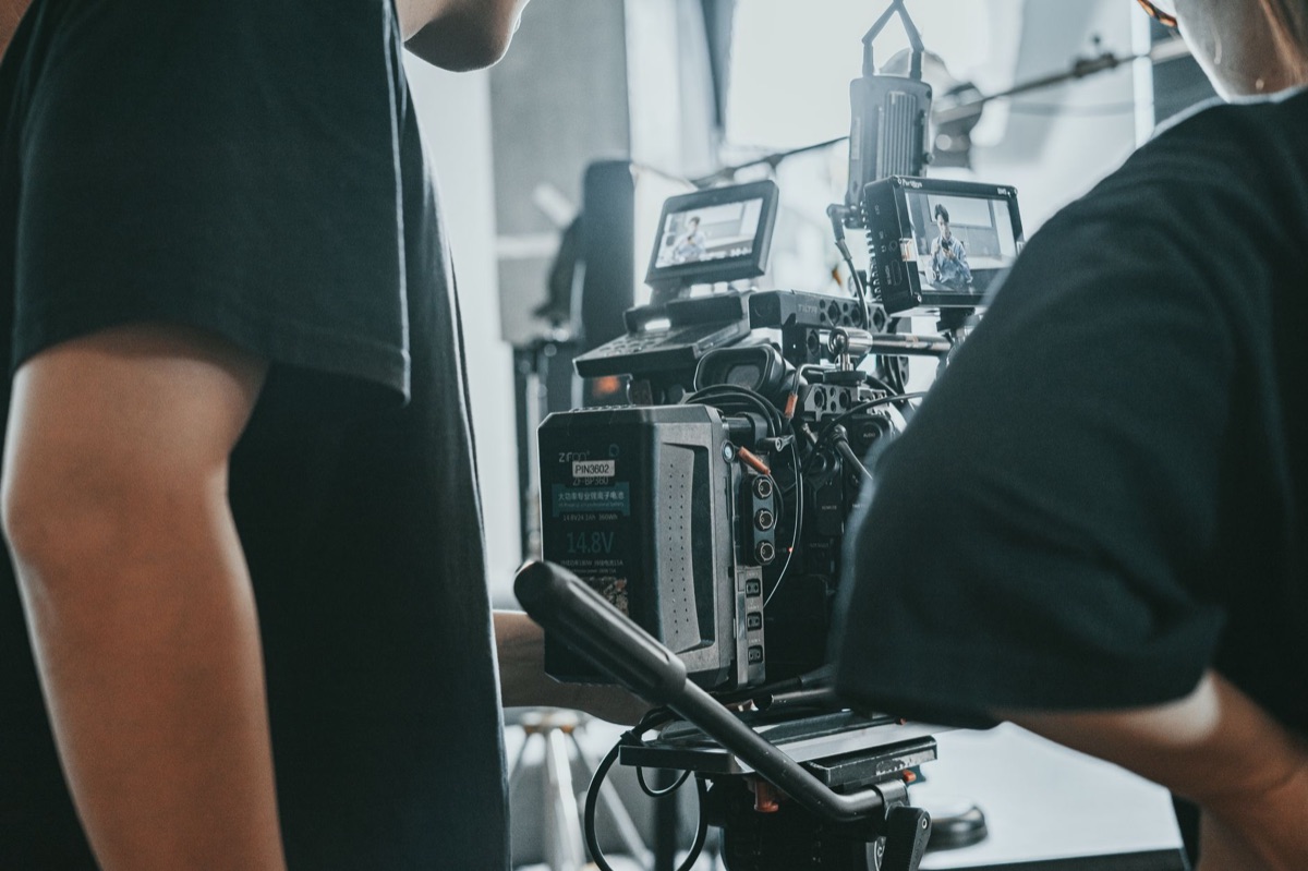 Korean film director camera