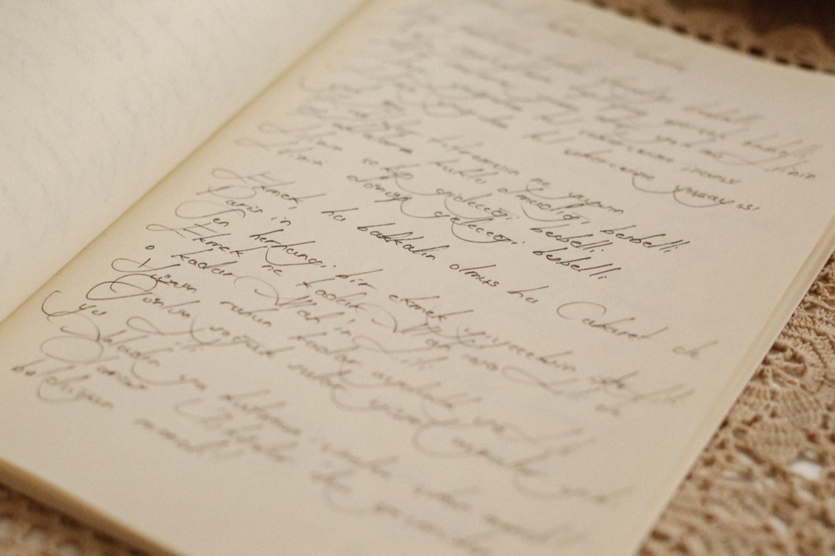 Pages de scénario d'acteur.