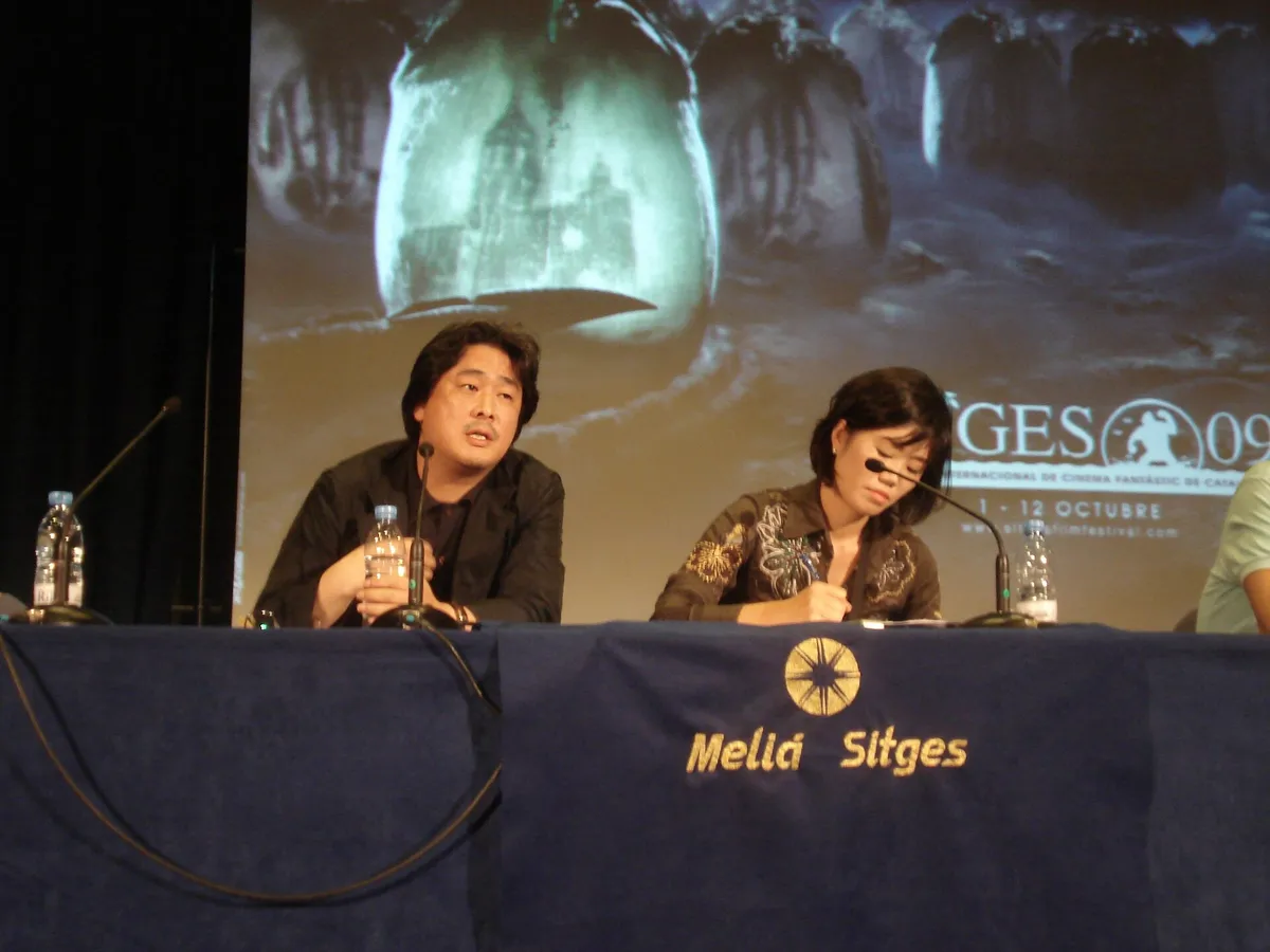 Chan Wook Park in a Master Class on the Festival Internacional de Cinema de Catalunya 2009